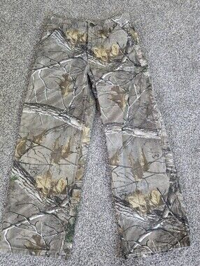 Carhartt Real Tree Camouflaged Carpenter Boy's Size 12
